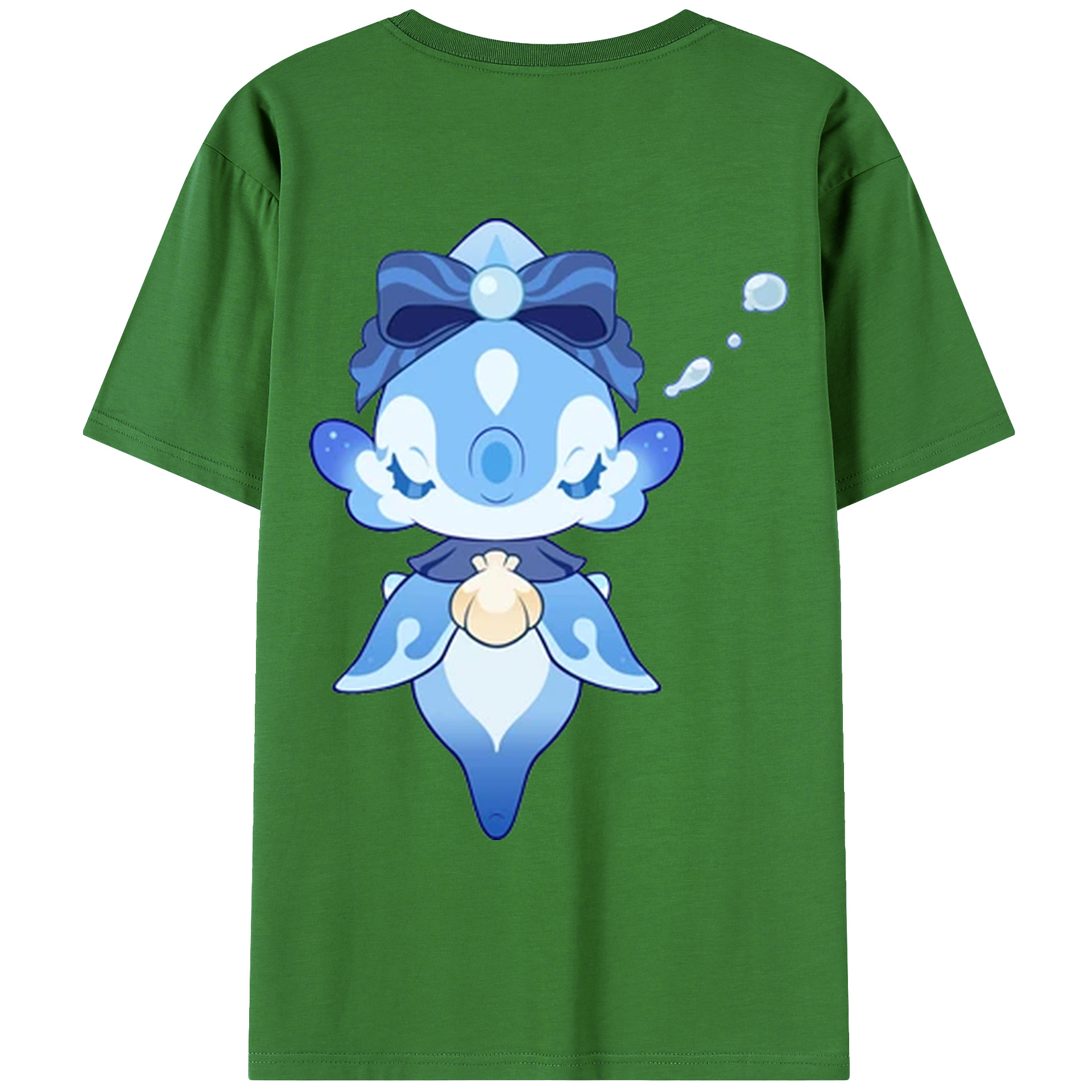 げんし神 フリーナ genshin Furina レディース半袖Tシャツ(バックプリント)